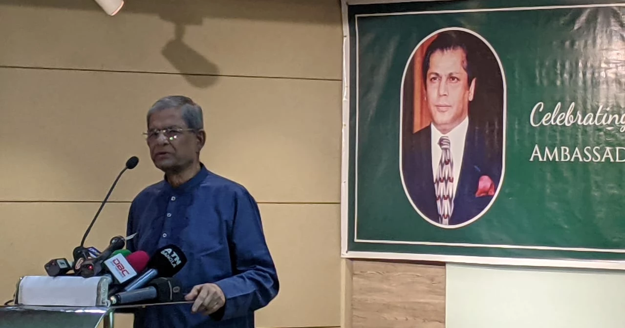 Fakhrul recalls martys‍‍` contribution to ‍‍`second independence‍‍` at memorial for Amb. Serajul Islam