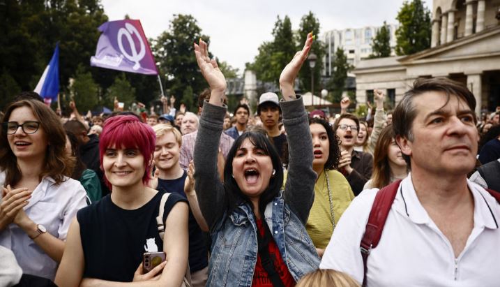 French voters deliver a win for the left, a blow for Le Pen and a hung parliament