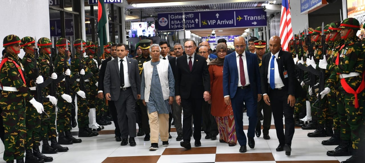 Malaysian PM leaves Dhaka for home