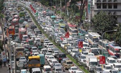 Massive Traffic jam grips Dhaka as thousands attend Islamic conference