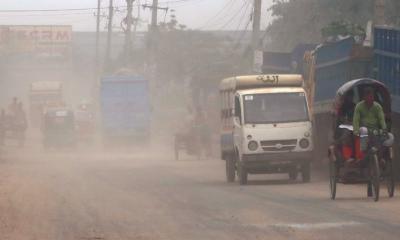 Dhaka‍‍`s air pollution levels remain alarming