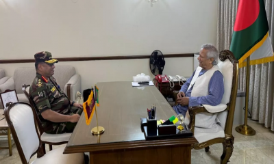 Army Chief calls on Chief Adviser Prof Yunus