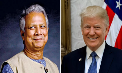 Prof Yunus-led interim govt congratulates Trump on US presidential win