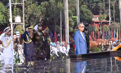 মুক্তিযুদ্ধের বীর শহিদদের প্রতি শ্রদ্ধা জ্ঞাপন রাষ্ট্রপতির