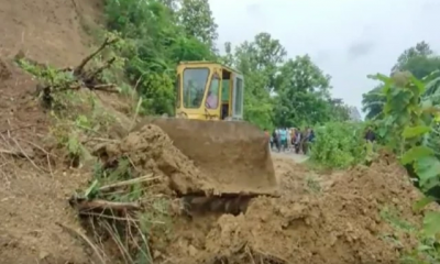 Landslide disrupts road connectivity with Khagrachari