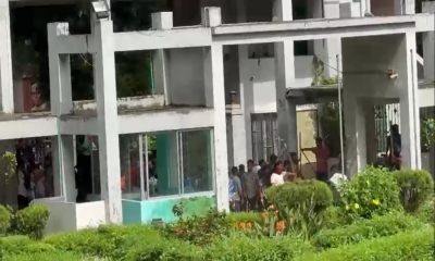 Chhatra League leaders cite footage of vandalism by quota protesters at DU hall