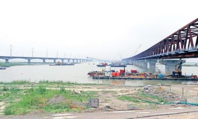 Jamuna Rail Bridge to open Jan next year