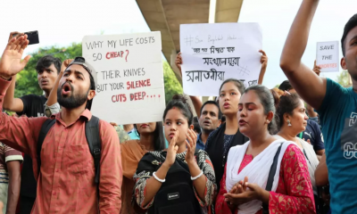 Hindus stage rally at Dhaka’s Shahbagh protesting attacks on the community