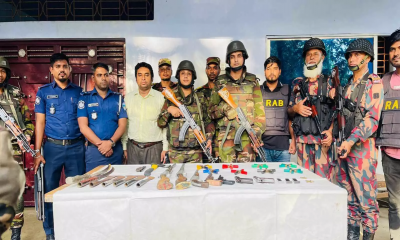 25 arrested, 53 firearms recovered so far in Joint forces’ drive