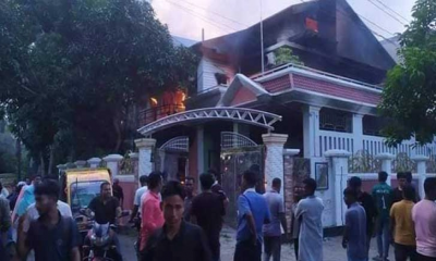 Mashrafe’s Narail home vandalised, torched