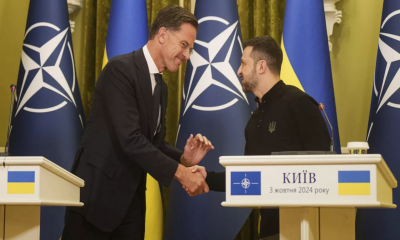 New NATO chief Mark Rutte visits Ukraine in his first trip since taking office