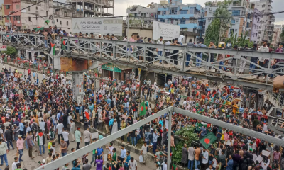 Students protest in Dhaka: Multiple key intersections blocked