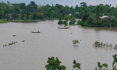 বাড়ছে নদ-নদীর পানি, বন্যার শঙ্কা