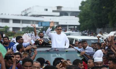 BNP leader Salahuddin back home after nine years