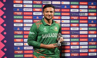 Shakib Al Hasan’s bank account frozen by BFIU