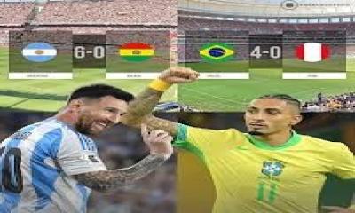 South American World Cup Qualifiers: Argentina and Brazil Shine in Dominant Wins