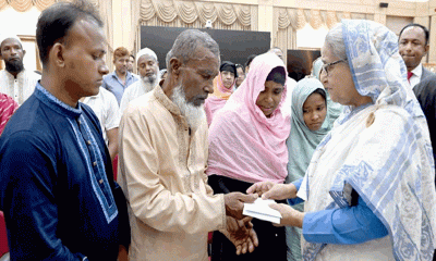 কোটা আন্দোলনে নিহত ৩৪ পরিবারকে আর্থিক সহায়তা দিলেন প্রধানমন্ত্রী