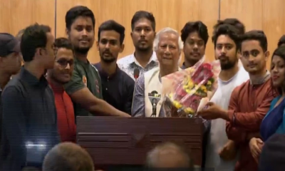 Prof Yunus prioritises restoration of law and order