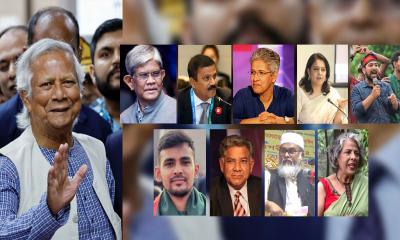 Who are advisors of Dr Yunus-led interim govt?