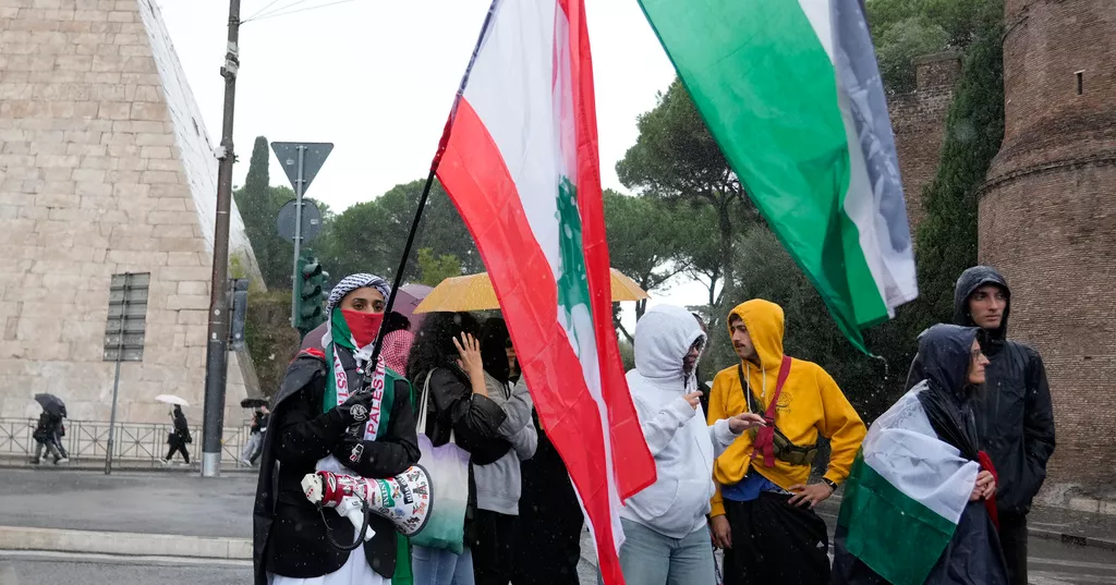 Tens of thousands join pro-Palestinian rallies in Europe amid high alert as Oct. 7 anniversary nears