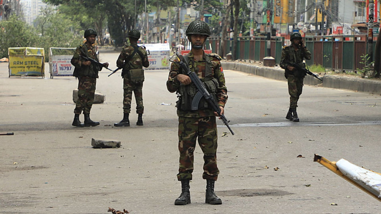 Indefinite curfew back to Bangladesh