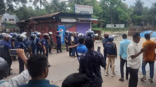 1 dead, 50 hurt as protesters, police clash in Habiganj