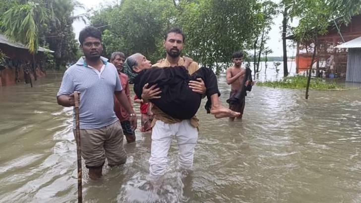 বন্যায় এখন পর্যন্ত ১৫ জনের মৃত্যু