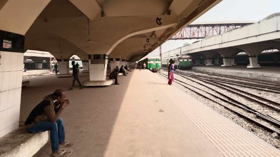 Train services come to a halt nationwide, passengers left stranded