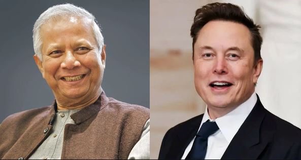 Dr Yunus, Elon Musk hold talks to bring Satellite internet service to Bangladesh