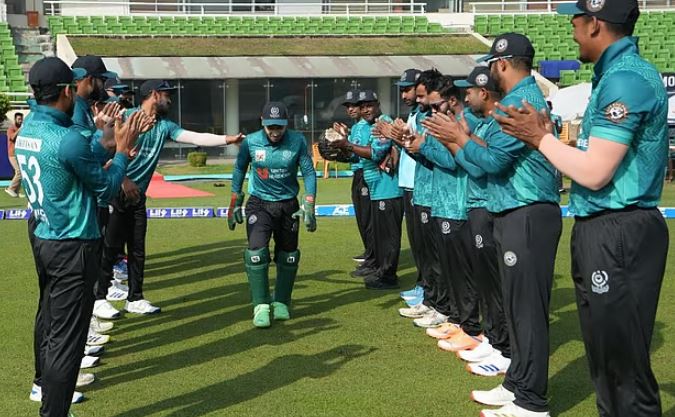 Mushfiqur Rahim receives Guard of Honor after ODI retirement