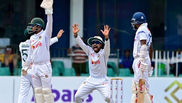 Taijul five-for topples Sri Lanka, leaving Bangladesh trailing by 211