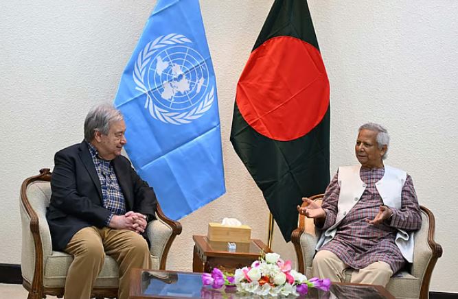 UN chief backs Bangladesh reforms, voices concern over Rohingya aid cuts