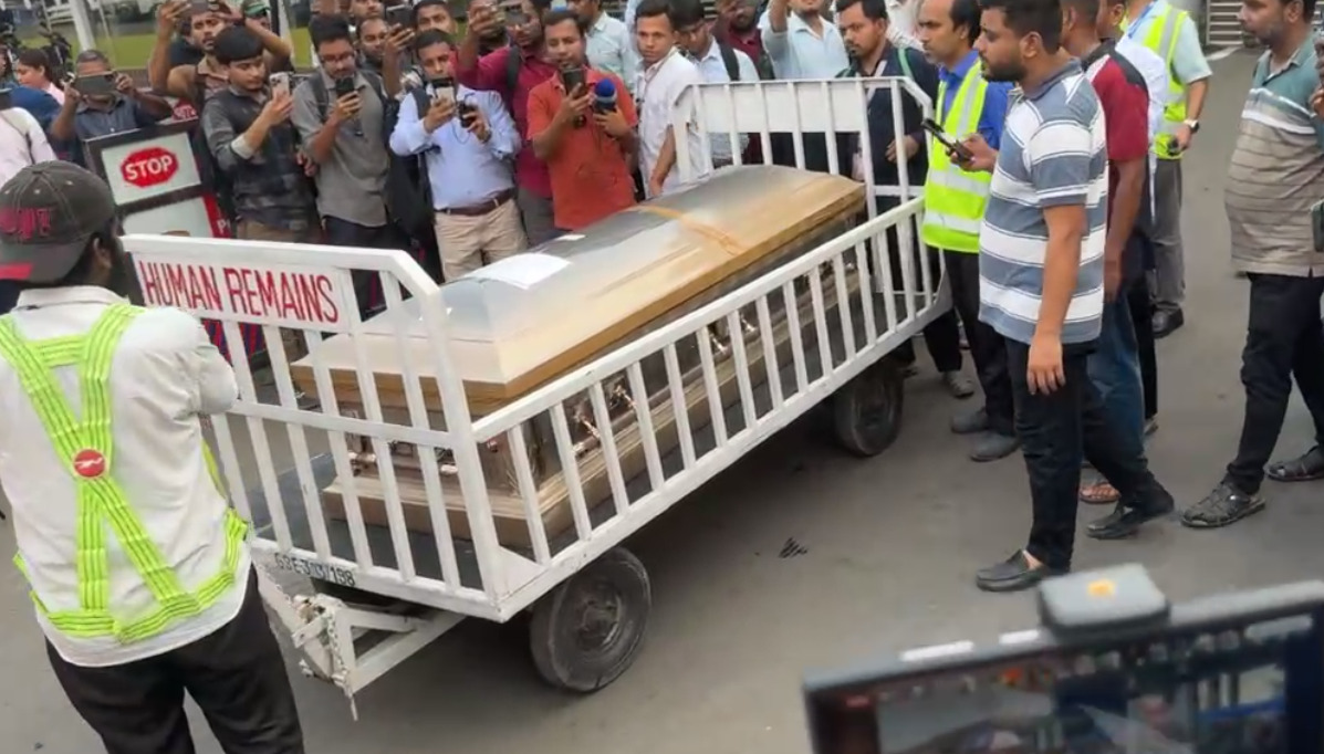 Kaarina Kaiser’s body arrives in Dhaka