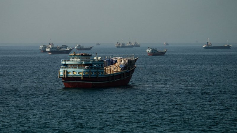 US military fires on cargo ship accused of violating Iran blockade