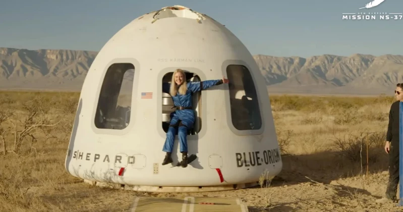 Paraplegic engineer becomes first wheelchair user to fly to space