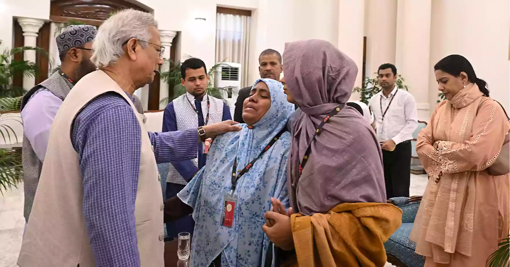 ‘Hadi our backbone; he must survive’: His sister tells Prof Yunus