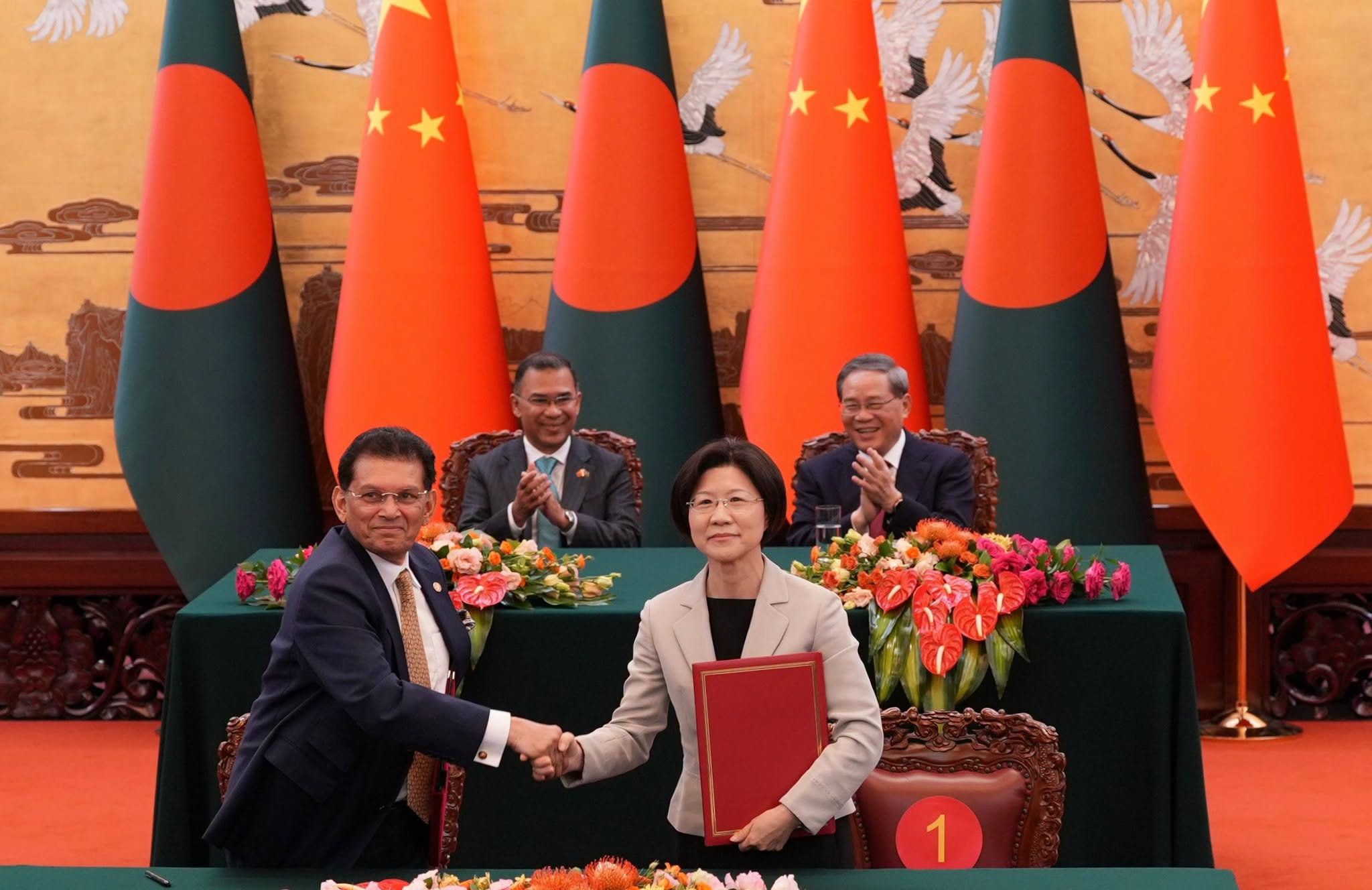 Bangladesh, China sign 13 MoUs, including investment cooperation