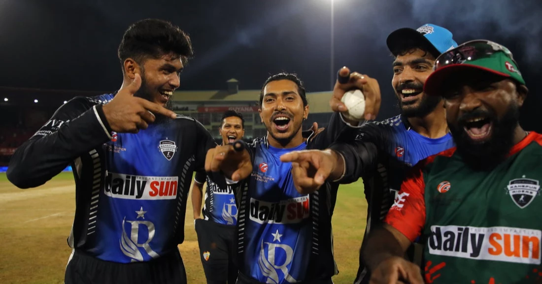 Rangpur Riders claim inaugural Global Super League title