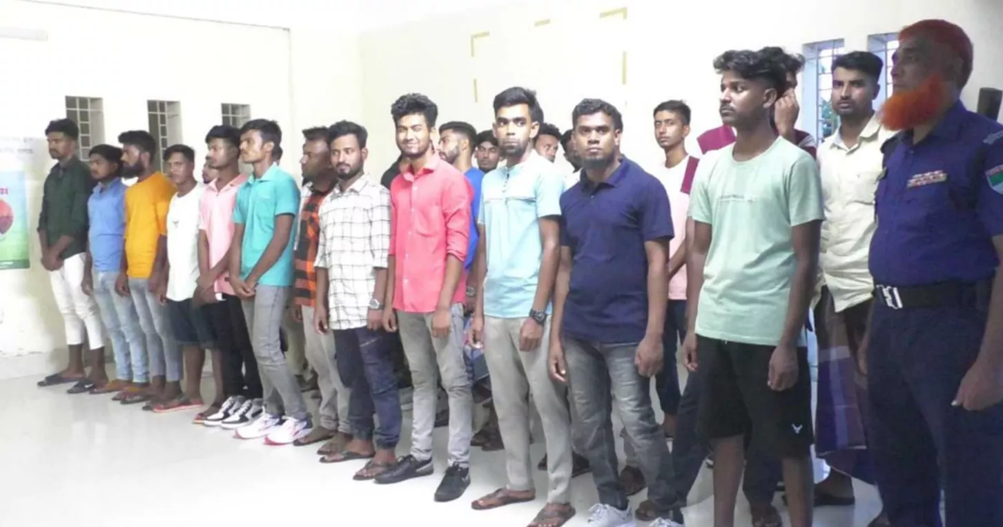 36 youths return from India after 17 months in jail