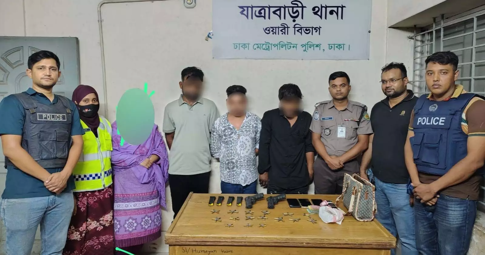 Alleged criminal ‘Auto Sajal’ arrested with arms, drugs in Dhaka