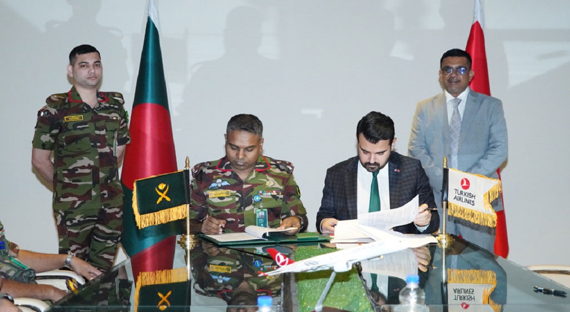 Bangladesh army partners with Turkish airlines for affordable travel