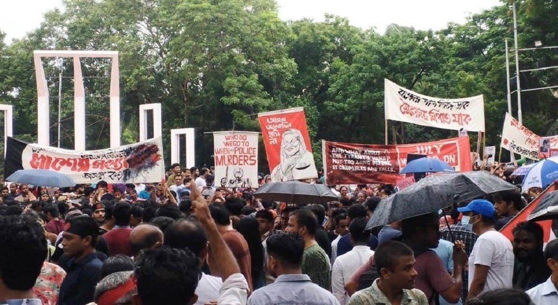 Nationwide demo held, non-cooperation movement declared