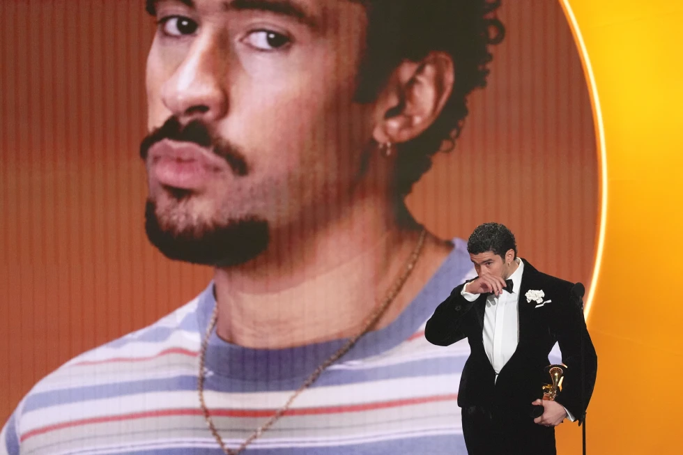 Bad Bunny wins album of the year at the 2026 Grammy Awards, a first for a Spanish-language album