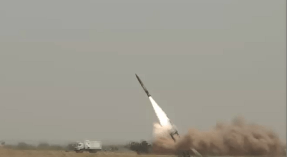 Pakistan successfully launches short-range ballistic missile
