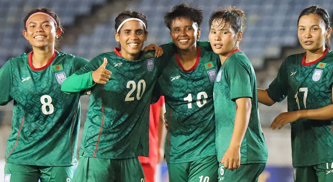 Bangladesh women’s football team climb 24 spots up in FIFA rankings