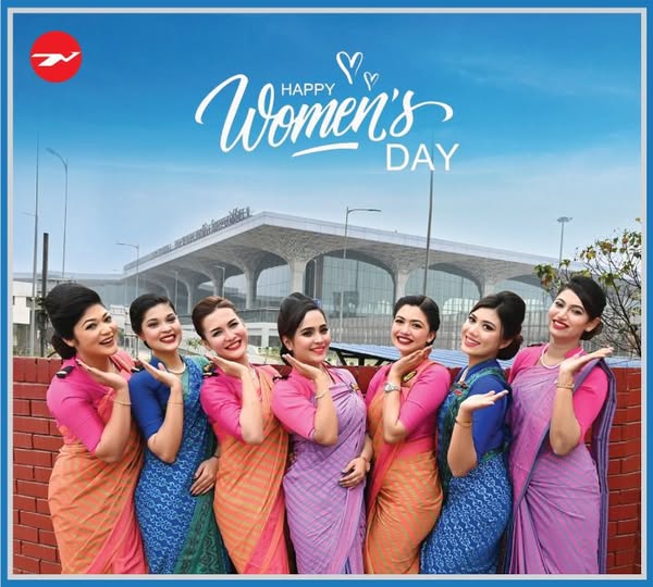 Biman Bangladesh airlines operates all-women flight on International Women’s Day to promote gender equality