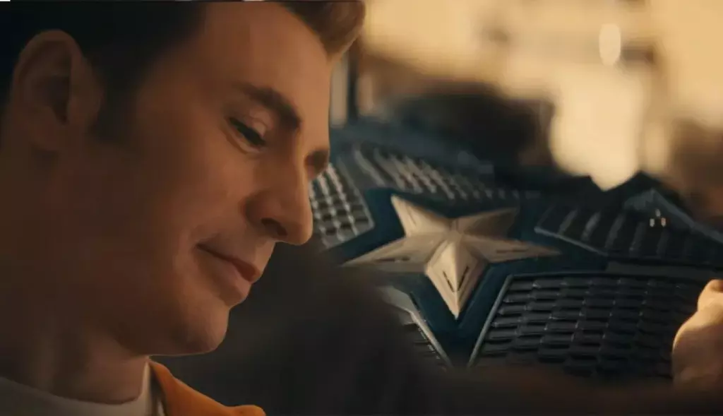 Chris Evans returns as Steve Rogers in new Avengers film