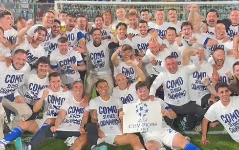 Como make history, qualify for Champions League for the first time
