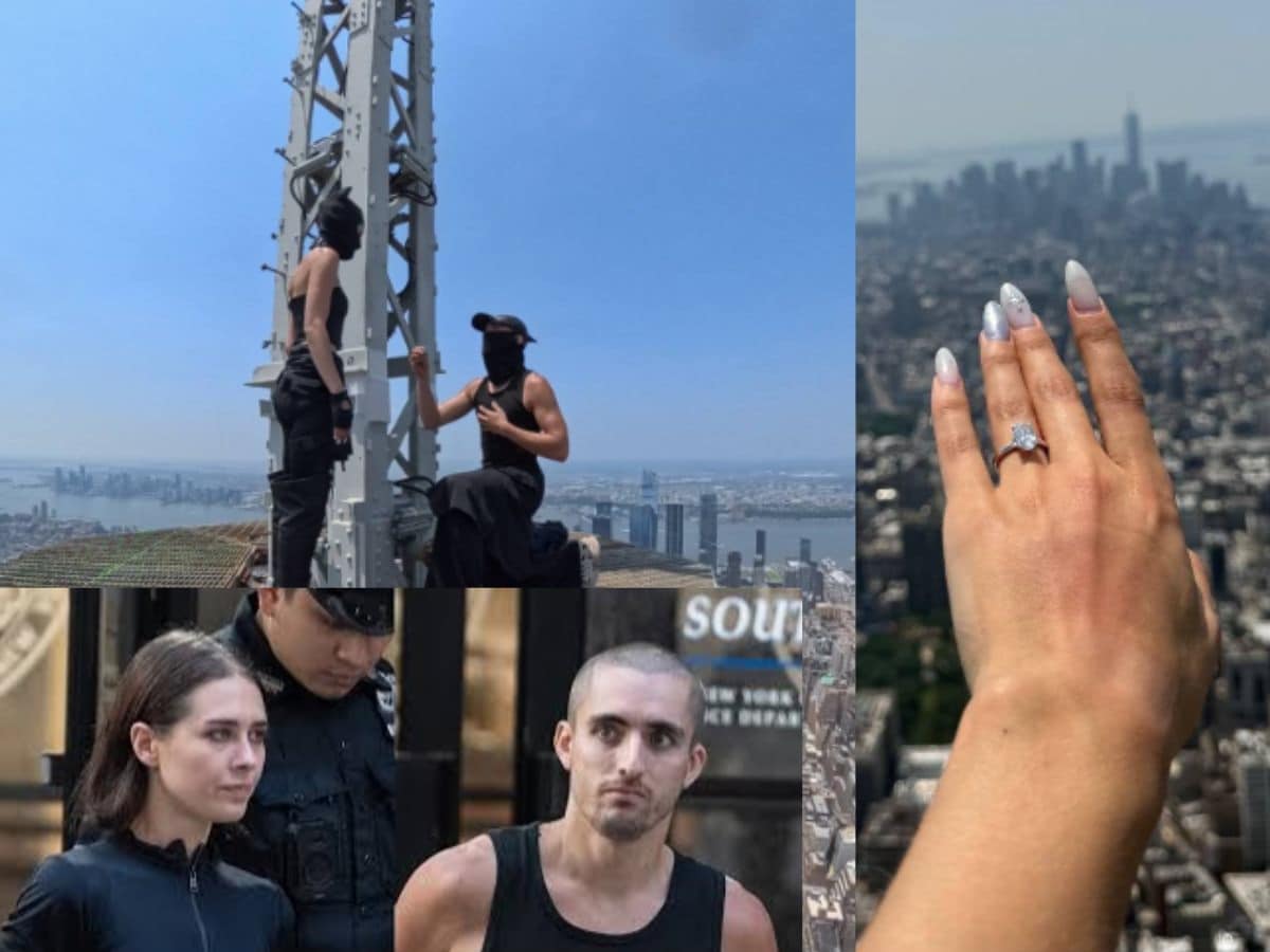 Marriage proposal atop Empire State Building leads to arrests