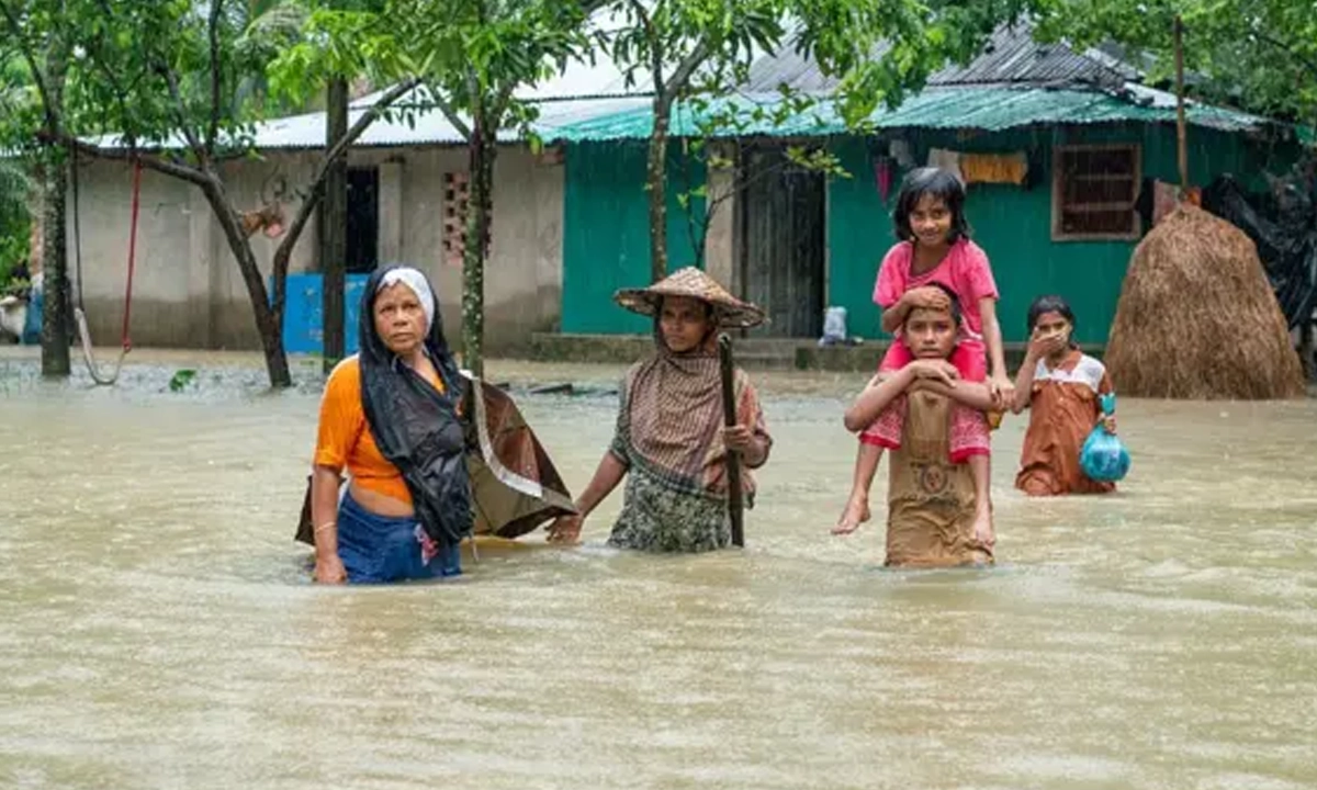 FFWC warns of flood risk in nine districts within 24 to 48 hours